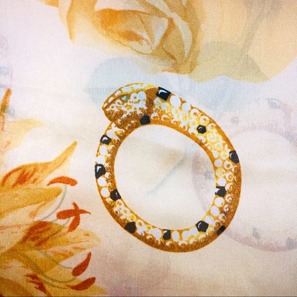 Authentic Cartier 100% Silk Scarf - Picture 13 of 14